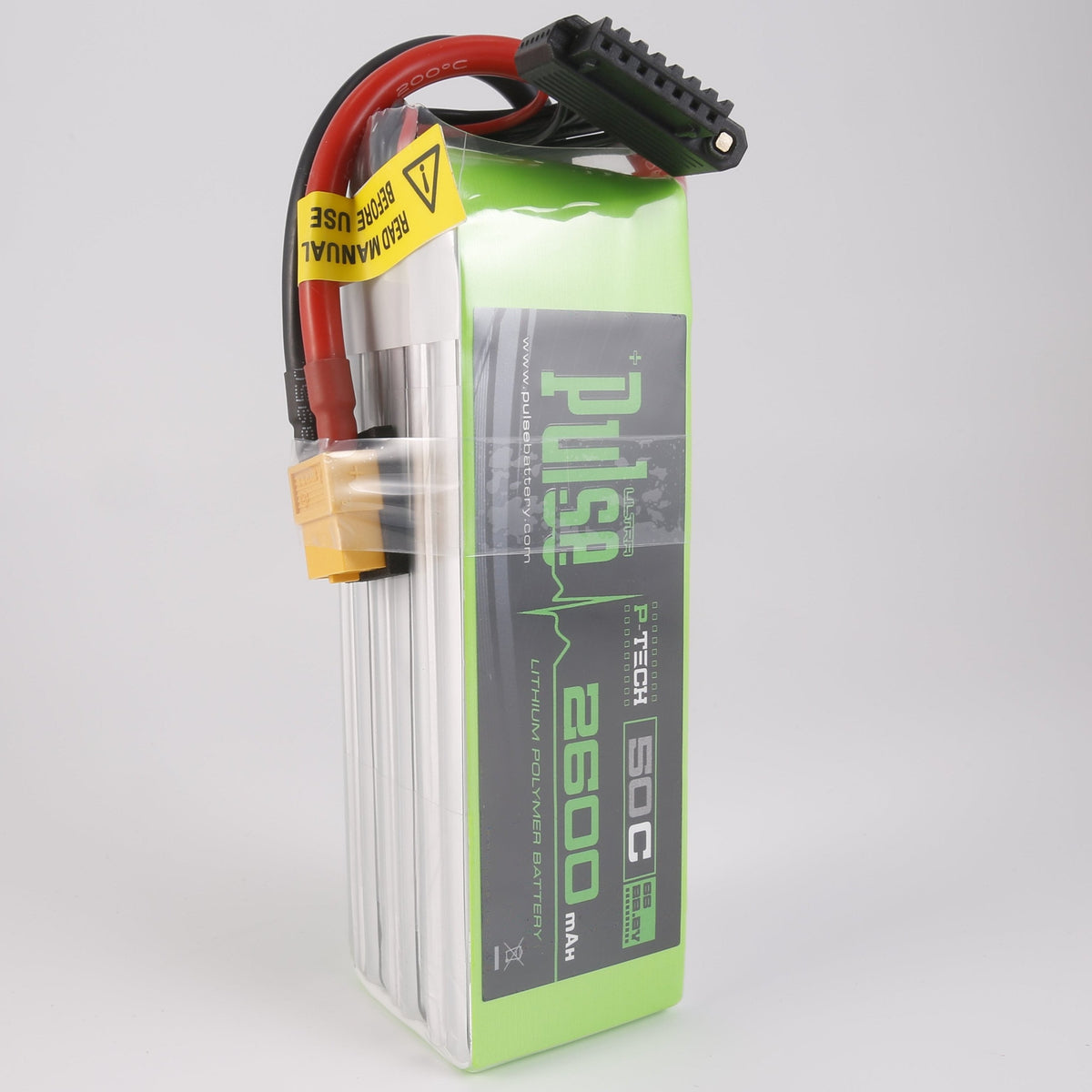 PULSE 2600mah 50C 22.2V 6S P-Tech LiPo Battery - XT60 Connector