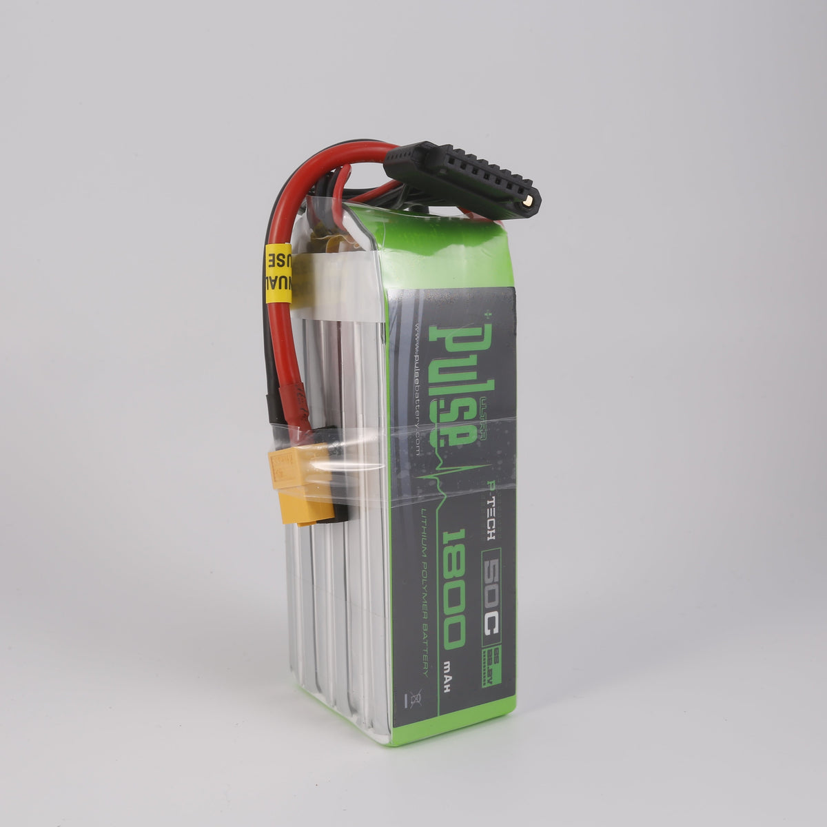 PULSE 1800mah 50C 22.2V 6S P-Tech LiPo Battery - XT60 Connector – Pulse ...