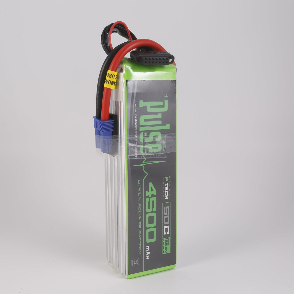 PULSE 4500mah 50C 22.2V 6S P-Tech LiPo Battery - EC5 Connector – Pulse ...