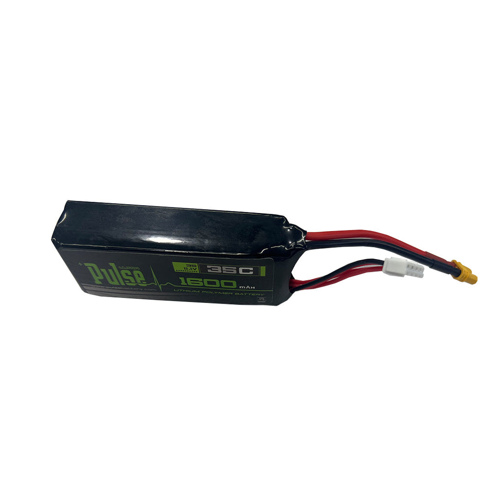 Pulse 1600mAh 30C 11.1V 3S Lipo Battery - XT30 connector – Pulse