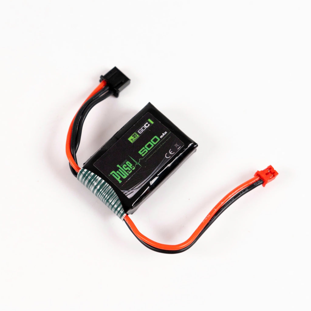 PULSE 500mah 2S 7.4V 60C LiPo Battery - PH2.0 Connector – Pulse