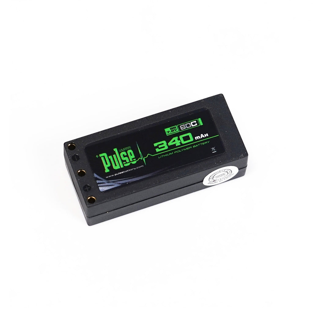 PULSE 340mah 2S 7.6V 60C LiHV Hardcase Battery – Pulse Battery