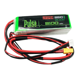 PULSE 2S 3600mAh 20C 7.4V RX P-Tech Lipo Battery – Pulse Battery