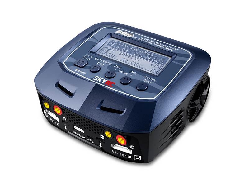 SkyRC D100 V2 AC/DC Dual Balance Charger/Discharger/Power Supply
