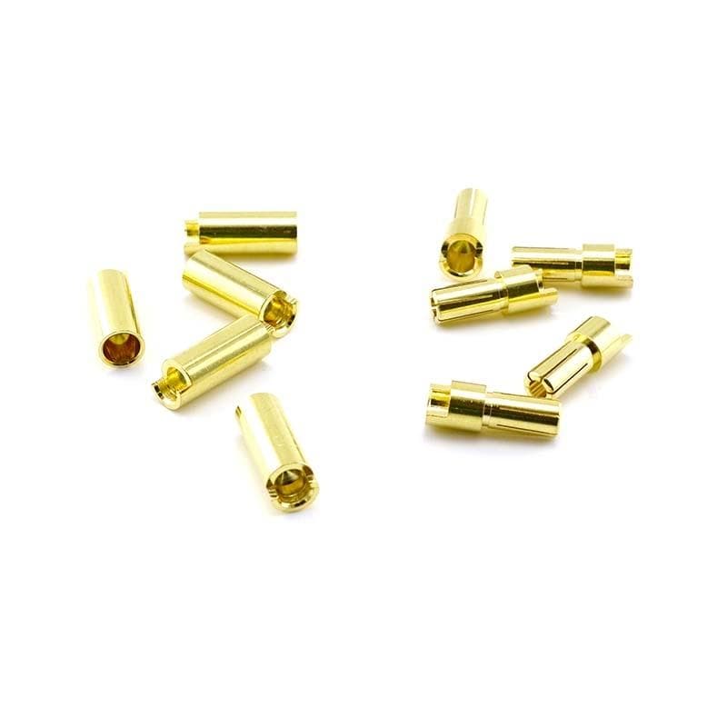 6.0mm Gold Plated Connector Male & Female (5 Sets) - HeliDirect