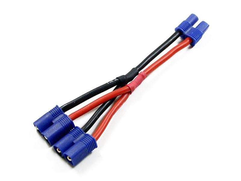 EC5 Paralle 10awg 15cm Silicone Wire - HeliDirect