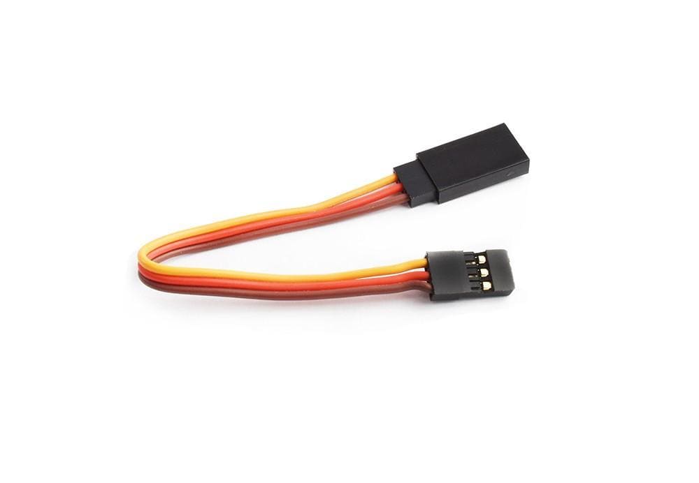 JR Straight Extension Wire 20AWG (10cm) - HeliDirect