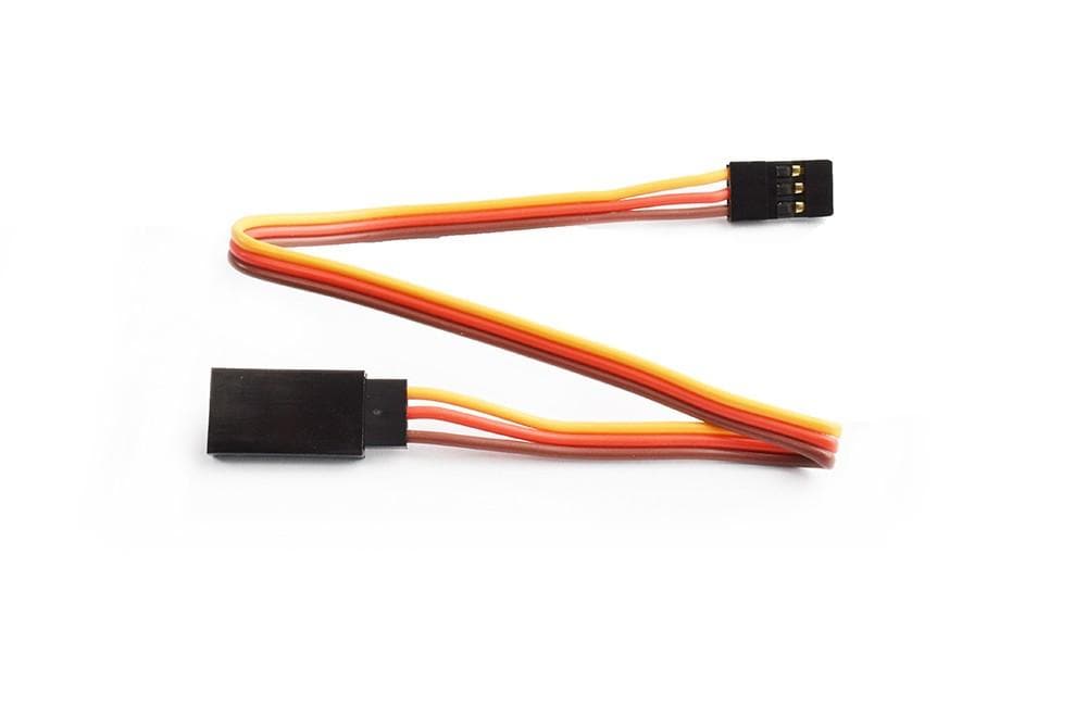 JR Straight Extension Wire 20AWG (20cm) - HeliDirect